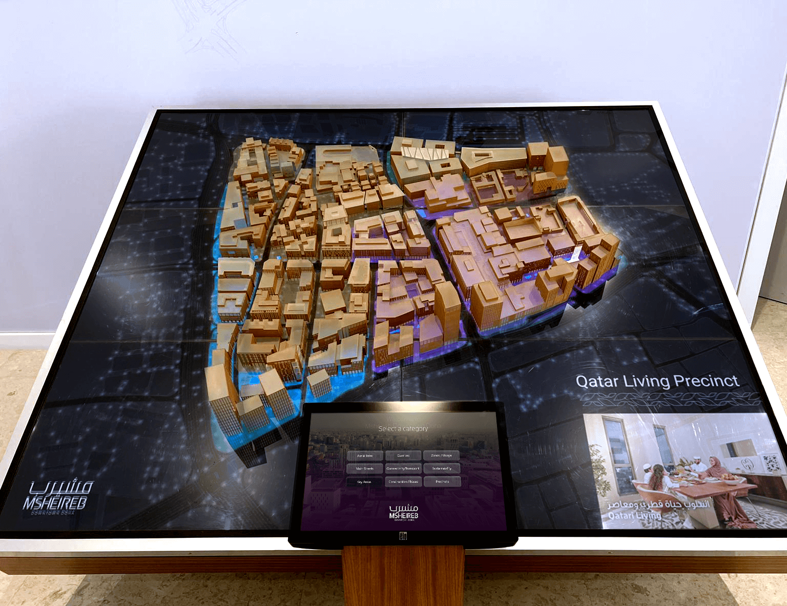 Msheireb Downtown Doha Interactive Model