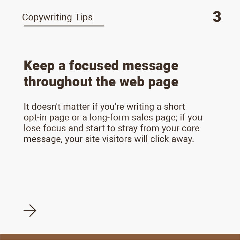 Copywriting Tip 3