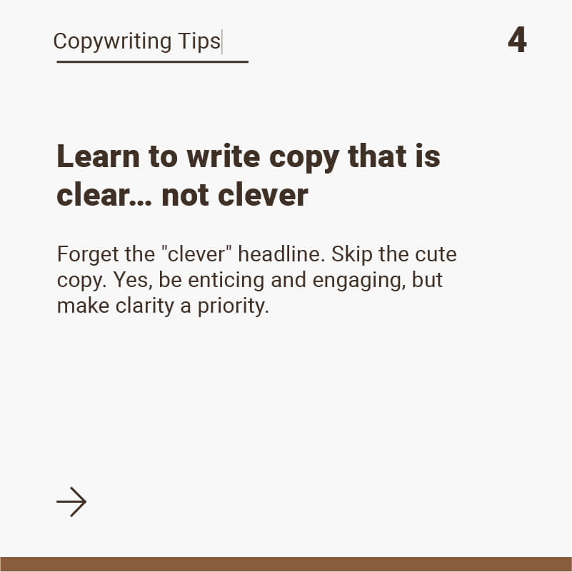 Copywriting Tip 4