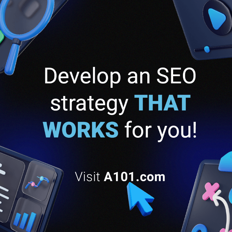 Develop SEO strategy with A101 